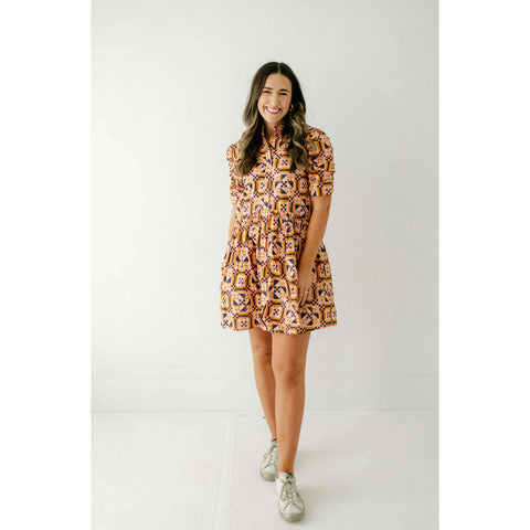 Marie by Victoria Dunn Beau Mini Dress in Menagerie