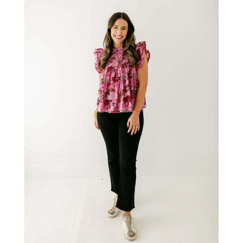 Crosby by Mollie Burch Worth Blouse in Now You See Me