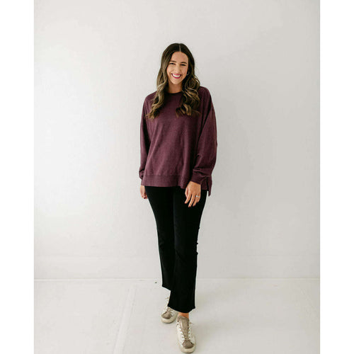 8.28 Boutique:Z-Supply,Z-Supply Modern Weekender in Berry Wine,Shirts & Tops