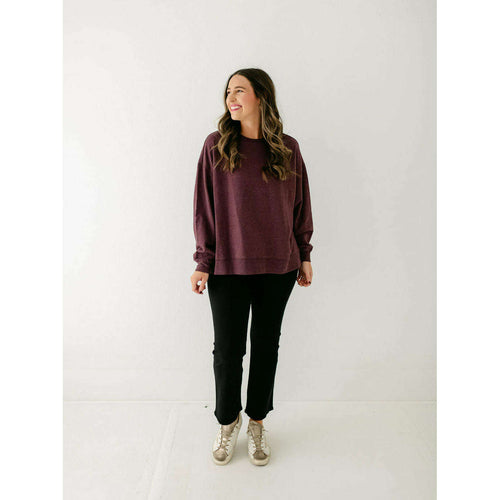 8.28 Boutique:Z-Supply,Z-Supply Modern Weekender in Berry Wine,Shirts & Tops