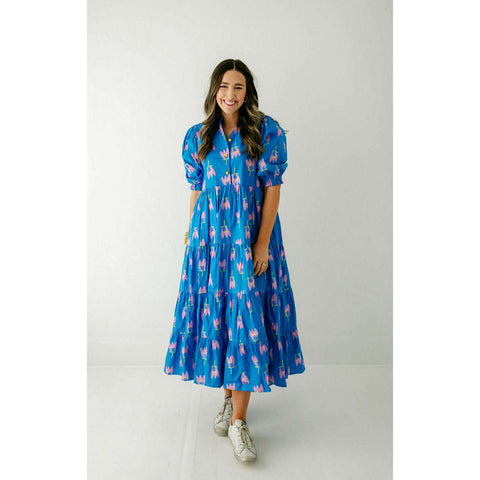 Jade Melody Tam Flower Palette Dress