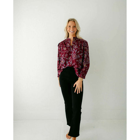 Crosby by Mollie Burch Worth Blouse in Now You See Me