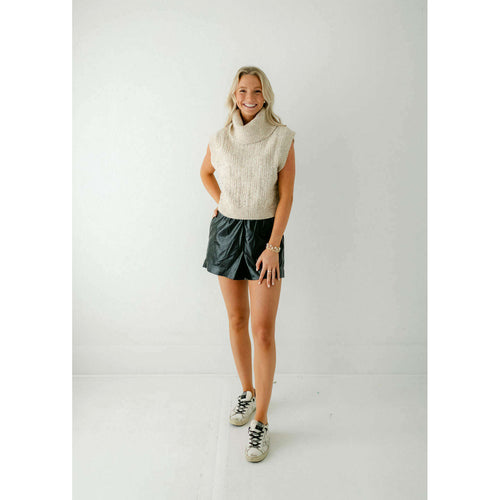 8.28 Boutique:Kerisma Knits,Kerisma Knits Marlene Top in Oatmeal,Sweaters