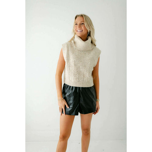 8.28 Boutique:Kerisma Knits,Kerisma Knits Marlene Top in Oatmeal,Sweaters