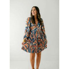 8.28 Boutique:Joy*Joy,Joy*Joy Wavy Boho Pleated Dress,dress