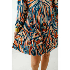 8.28 Boutique:Joy*Joy,Joy*Joy Wavy Boho Pleated Dress,dress