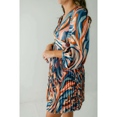 8.28 Boutique:Joy*Joy,Joy*Joy Wavy Boho Pleated Dress,dress