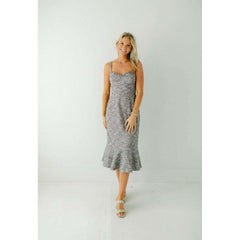 8.28 Boutique:Hutch,Hutch Selene Dress in Multicolor Stitch Tweed,Dress