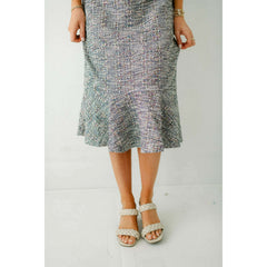 8.28 Boutique:Hutch,Hutch Selene Dress in Multicolor Stitch Tweed,Dress