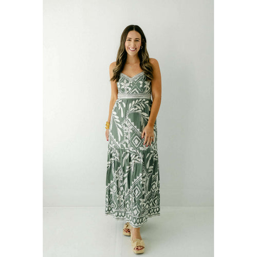 8.28 Boutique:Z-Supply,Z-Supply Tazz Midi Dress in Palm Green,Dress