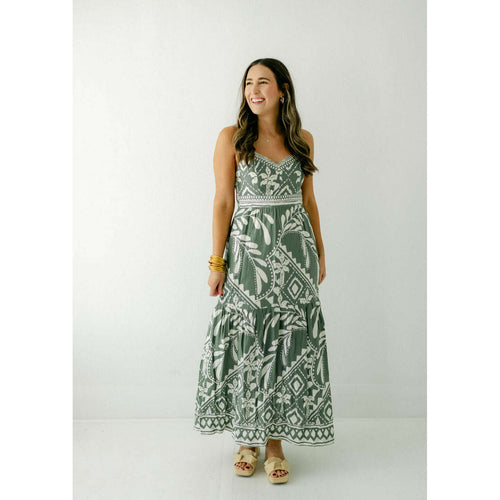 8.28 Boutique:Z-Supply,Z-Supply Tazz Midi Dress in Palm Green,Dress