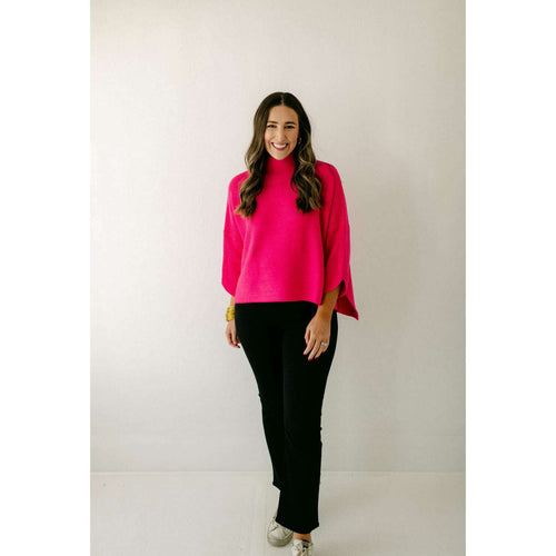 8.28 Boutique:Kerisma Knits,Kerisma Knits Pink Crush Boho Sweater,Sweaters