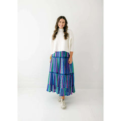 8.28 Boutique:Briton Court,Briton Court Savannah Maxi Skirt in Dahlia,skirt