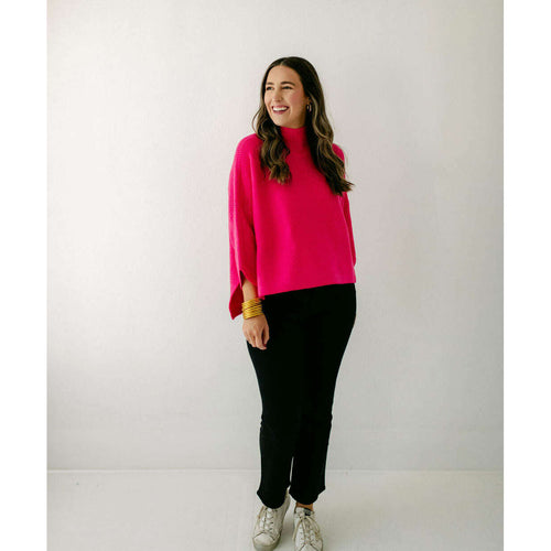 8.28 Boutique:Kerisma Knits,Kerisma Knits Pink Crush Boho Sweater,Sweaters