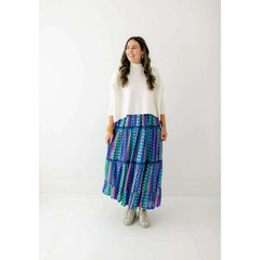 8.28 Boutique:Briton Court,Briton Court Savannah Maxi Skirt in Dahlia,skirt