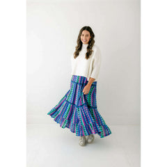 8.28 Boutique:Briton Court,Briton Court Savannah Maxi Skirt in Dahlia,skirt