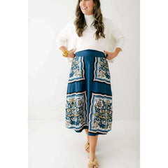 8.28 Boutique:Cleobella,Cleobella Anya Midi Skirt in Floral Anise,skirt