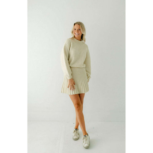 8.28 Boutique:Sofie the Label,Sofie the Label Gabrielle Skirt in Cream,skirt