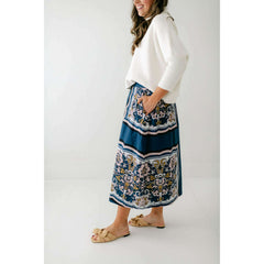 8.28 Boutique:Cleobella,Cleobella Anya Midi Skirt in Floral Anise,skirt