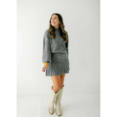 8.28 Boutique:Sofie the Label,Sofie the Label Gabrielle Skirt in Gray,skirt