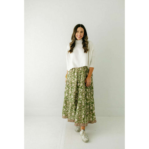 8.28 Boutique:Clara the Label,Clara the Label Lana Skirt in Dried Moss,skirt