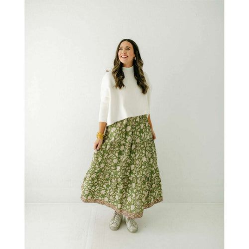 8.28 Boutique:Clara the Label,Clara the Label Lana Skirt in Dried Moss,skirt