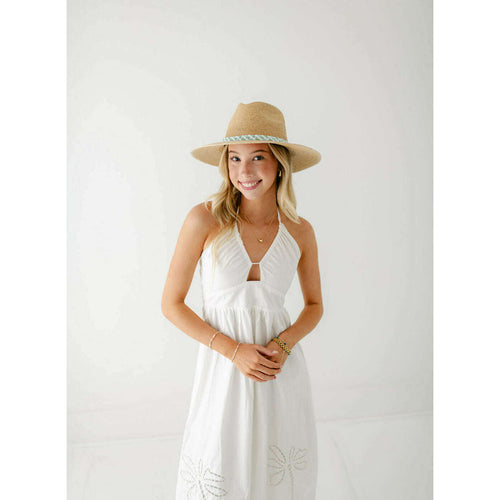 8.28 Boutique:Tipsy Threads,Tipsy Threads Boracay Braid Natural Palm Hat,hat