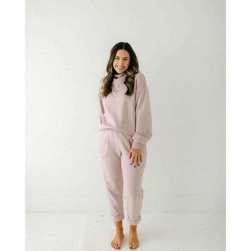 8.28 Boutique:Varley,Varley Betsy Sweat in Burnished Lilac,Shirts & Tops