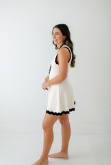 Emily McCarthy Varsity Orchid Dress in Black Sand