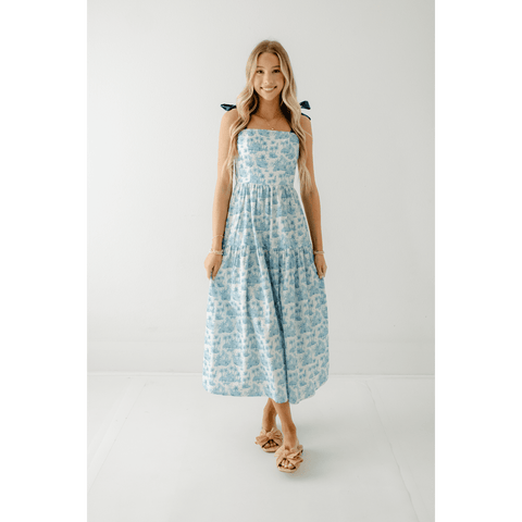 Briton Court Clara Maxi Dress in Pink