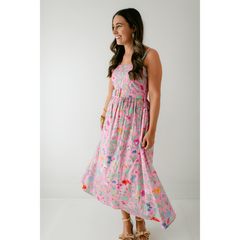 8.28 Boutique:Sheridan French,Sheridan French San Miguel Dress in Pink Wildflower,Dress