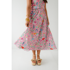 8.28 Boutique:Sheridan French,Sheridan French San Miguel Dress in Pink Wildflower,Dress