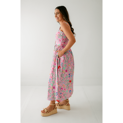 8.28 Boutique:Sheridan French,Sheridan French San Miguel Dress in Pink Wildflower,Dress