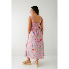 8.28 Boutique:Sheridan French,Sheridan French San Miguel Dress in Pink Wildflower,Dress