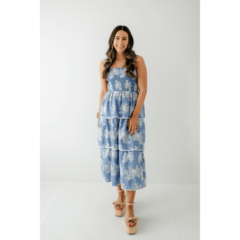 Marie by Victoria Dunn Beau Maxi Dress in Esmerelda