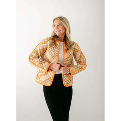 8.28 Boutique:Marigold by Victoria Dunn,Marigold by Victoria Dunn Scarlett Jacket in Glazed Ginger,Jacket