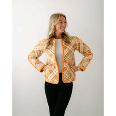 8.28 Boutique:Marigold by Victoria Dunn,Marigold by Victoria Dunn Scarlett Jacket in Glazed Ginger,Jacket