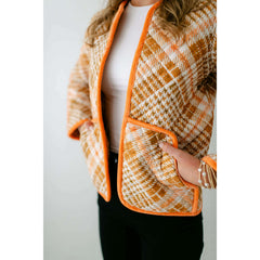 8.28 Boutique:Marigold by Victoria Dunn,Marigold by Victoria Dunn Scarlett Jacket in Glazed Ginger,Jacket