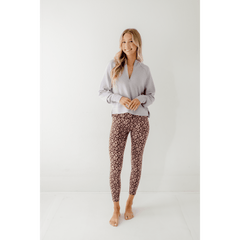 8.28 Boutique:Varley,Varley Move Super High - Rise Legging 25" in Deep Mauve Petal,Leggings