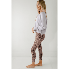 8.28 Boutique:Varley,Varley Move Super High - Rise Legging 25" in Deep Mauve Petal,Leggings