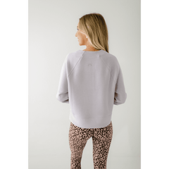 8.28 Boutique:Varley,Varley Ebba Half Zip Midlayer in Raindrops,Shirts & Tops