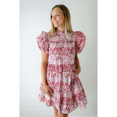 8.28 Boutique:Olivia by Livro,Olivia by Livro Zoe Dress in Bandana,Dress