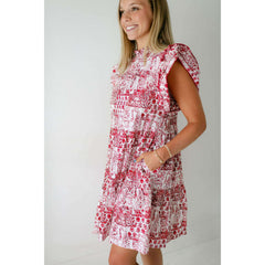 8.28 Boutique:Olivia by Livro,Olivia by Livro Zoe Dress in Bandana,Dress