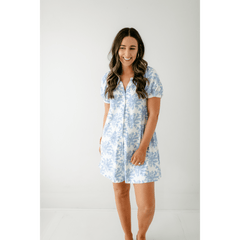 8.28 Boutique:Smith & Quinn,Smith & Quinn Posie Dress in Rose Bushel Blue Dress,dress