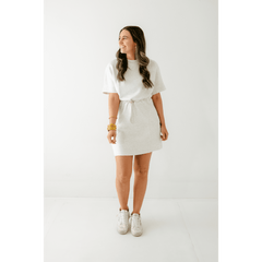 8.28 Boutique:Varley,Varley Maple 2.0 Dress in Ivory Marl,Dress