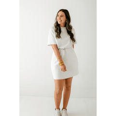 8.28 Boutique:Varley,Varley Maple 2.0 Dress in Ivory Marl,Dress