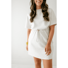 8.28 Boutique:Varley,Varley Maple 2.0 Dress in Ivory Marl,Dress