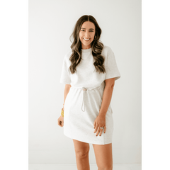 8.28 Boutique:Varley,Varley Maple 2.0 Dress in Ivory Marl,Dress