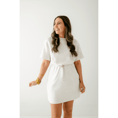 8.28 Boutique:Varley,Varley Maple 2.0 Dress in Ivory Marl,Dress