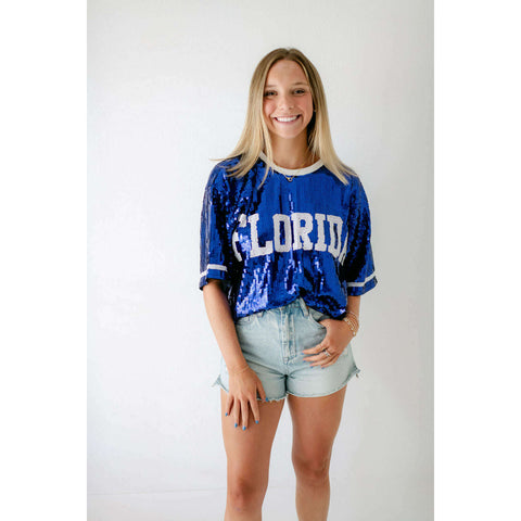 Queen of Sparkles Florida Gators Top